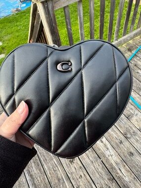 Coach Quilted Heart Bag 🖤